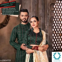 Honey Bunny Couple Set - M, Green, MultiPack ;1set
